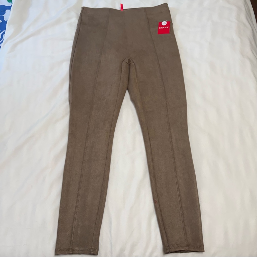 Spanx Suede Leggings - Picture 3 of 5